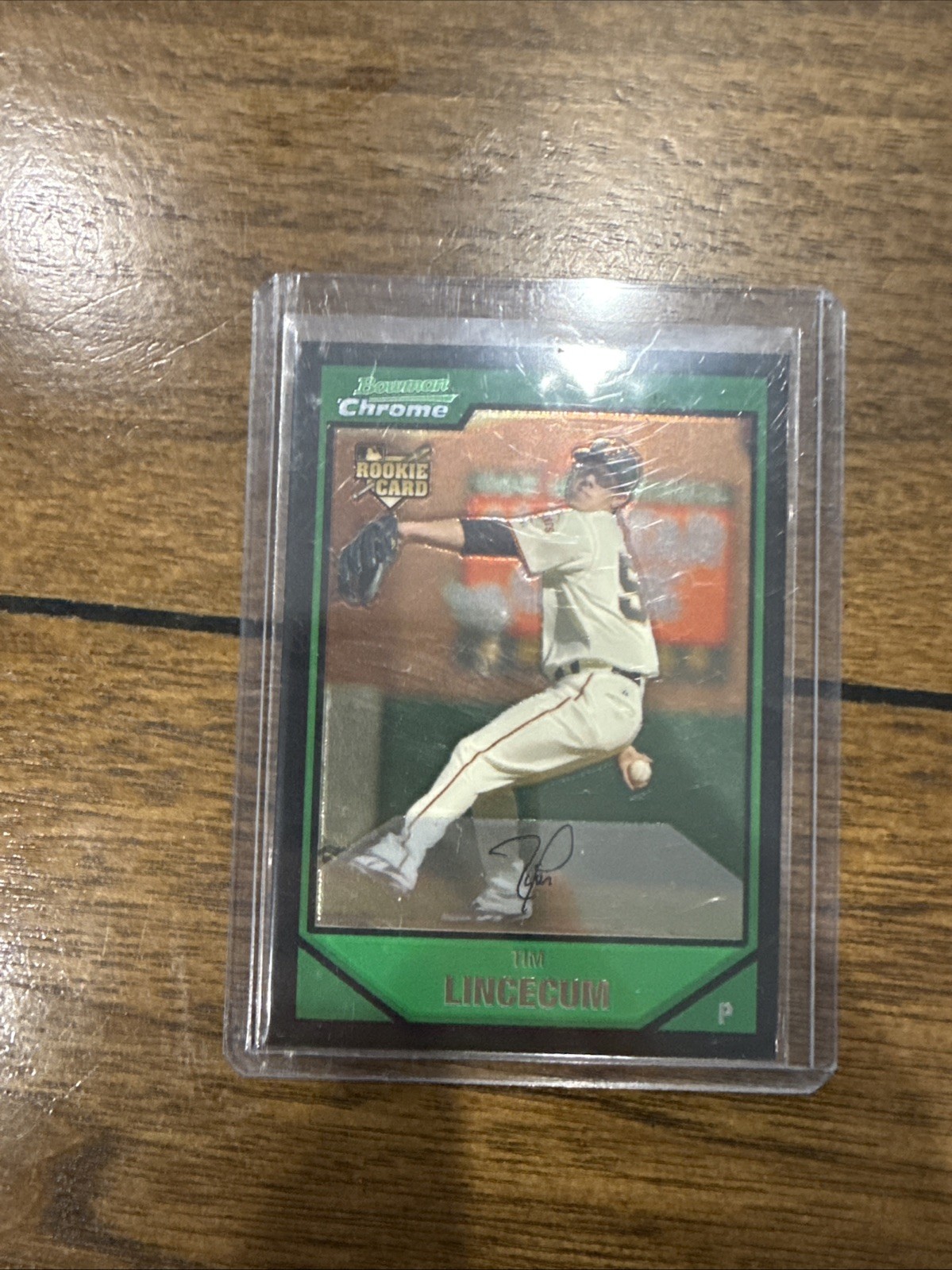 2007 Bowman Chrome Tim Lincecum #217 (RC)