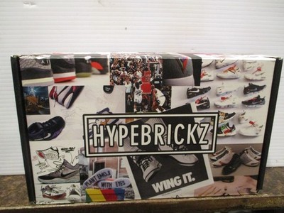 HYPEBRICKZ AJ1 OW Chicago Sneaker Bricks 3D Puzzle Interlocking Blocks