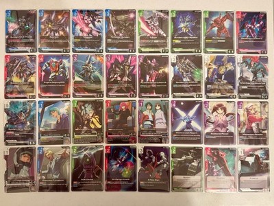 Gundam Card Game GD02 Dual Impact ''You Pick'' Rare Cards Up to 50% off *READ*