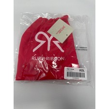 Brand New Ruby Ribbon Women's Size D Bra and Above Nipple Covers Champagne