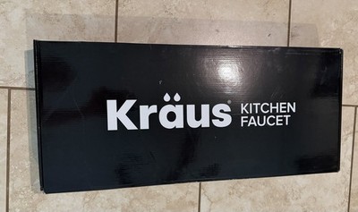 KRAUS Bolden Commercial Style Kitchen Faucet KPF-1610BBMB, Brass/Black