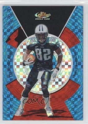 2005 Topps Finest Blue X-Fractor 49/150 Courtney Roby #140 Rookie RC 0e3