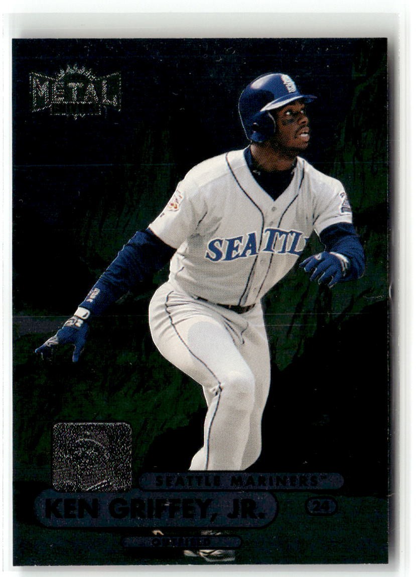1998 Metal Universe #161 Ken Griffey, Jr. (Surface indentation)