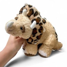 Webkinz Triceratops Dinosaur No Code Ganz Plush Toy Stuffed Animal Prehistoric