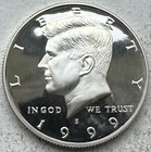 1999-S Kennedy Half Dollar Proof 90% Silver-INV#8643