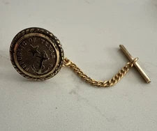 RARE Vintage Republic of Texas Navy Military Pin With Anchor And Star