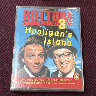 RIK MAYALL ADE EDMONDSON BOTTOM LIVE 3 HOOLIGANS ISLAND AUDIO CASSETTE SEALED