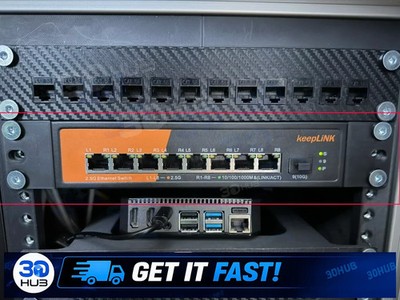 Keeplink 2.5GB POE Switch 10-Inch Rackmount Ears