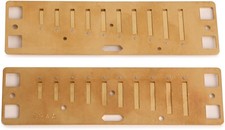 Lee Oskar Major Diatonic Harmonica Reed Plates - Key of A 2-pack Bundle