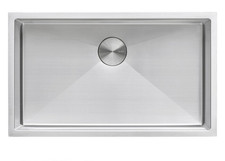 Ruvati 33" Undermount 16 Gauge Large Kitchen Sink Single Bowl - RVH7433 120151