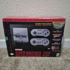 SNES Super Nintendo Classic Mini Super Entertainment System 