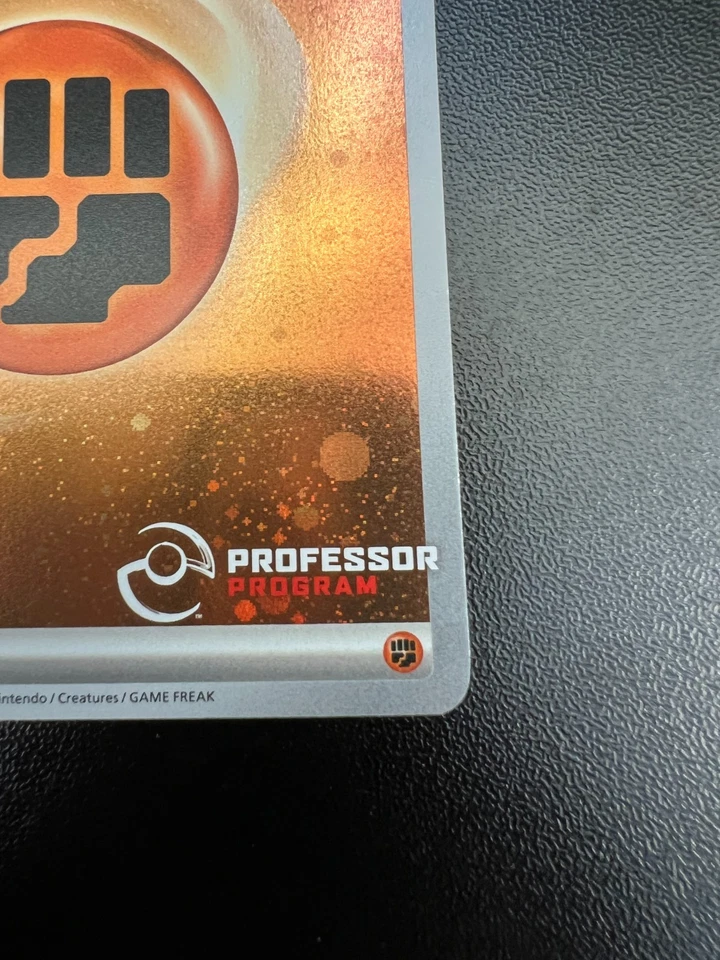 Pokemon Basic Fighting Energy SVE 006 Professor Program 2023 Cosmos Holofoil NM - Image 4 of 4
