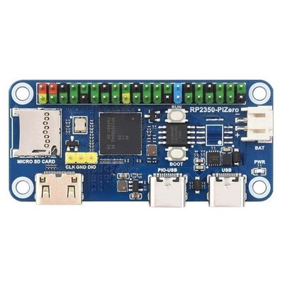 RP2350-PiZero Entwicklungsboard 65mm x 30mm Dual-Core ARM + RISC-V Plattform