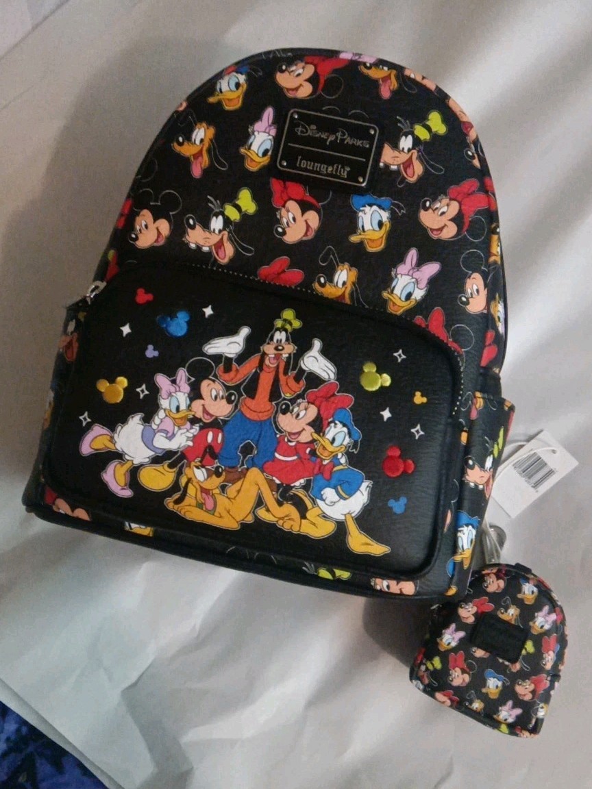Disney Parks Loungefly ミッキーマウスリュック Amazon.com | Loungefly Disney Mickey Mouse Fireworks Summertime