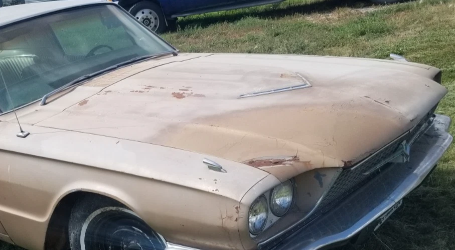 Капот 1966 66 Thunderbird Ford T Bird Parting 1964-66 - Изображение 2 из 4