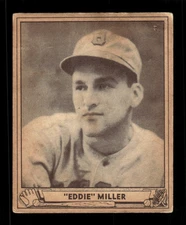 1940 Play Ball #56 Eddie Miller - GOOD