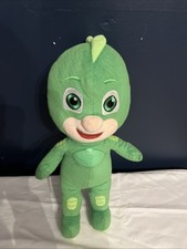 Disney Junior Pj Máscaras 16” Peluche Hablando Gekko Pero No Habla
