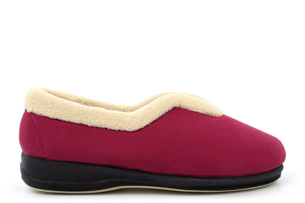 SAOLA Pantofole da donna in memory foam slip on ciabatte da donna suola in gomma ciabatte vino