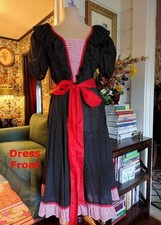 Vintage 70s Jody California Boho Tea Party Maxi Dress - Size M