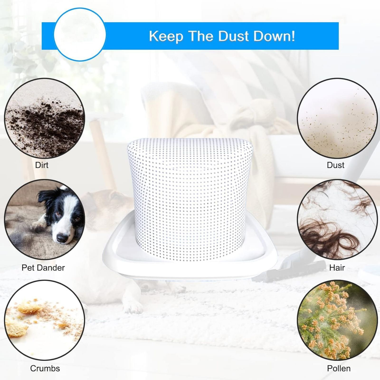 New 3pcs Vacuum Filter Replacements Compatible For Black And Decker Dustbuster