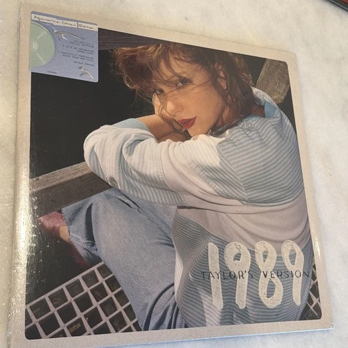 Taylor Swift 1989 Taylor's Version Aquamarine Green Vinyl Record LP SEALED