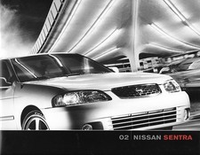 2002 Nissan Sentra Sales Brochure Catalog Us 02 Gxe Se-r Spec V