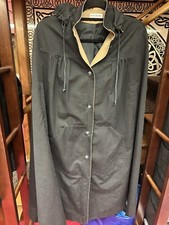 one size hooded cloak cape unisex jacket overcoat sleeveless