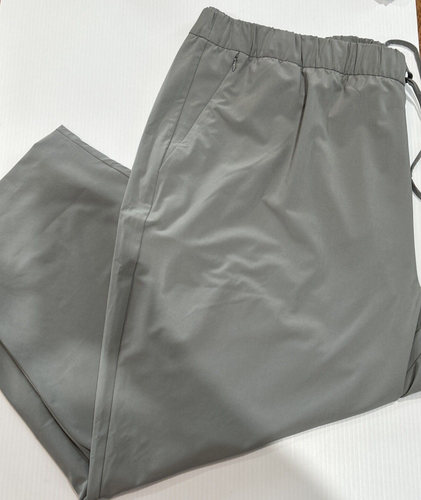 Susan Graver Weekend Tech Woven Ankle Pants Pockets Women's Plus Size 3X Petite