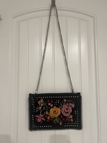 Topshop Floral Embroidered Crossbody - Picture 2 of 8