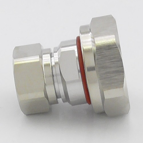 Adaptador de RF 4,3-10 macho a 7/16 DIN DC-6GHz PIM bajo - Imagen 4 de 5
