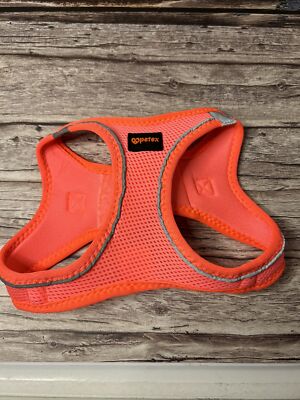 Petex Dog Harness Vest  Breathable Adjustable Pet Harness Hot Pink Size Medium