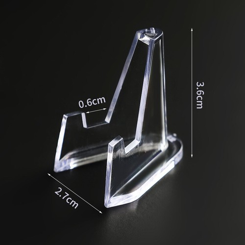 20PCS Display Stand Easel For Coin Capsule Silver Gold Bullion Holder Air-tite
