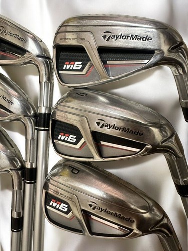 Taylormade M6 IronSet 5-9+Pw 6pc RH FUBUKI TM-6 Graphite shaft Flex R Used - Picture 2 of 8