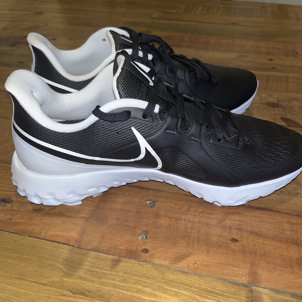 Nike Men's React Infinity Pro Golf Shoes Black Grey Size 8 Cleats CT6620-004