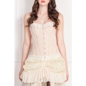 #Sexy Women Punk Costumes Corset Top Bustier Waist Training Waspie Lingerie AM