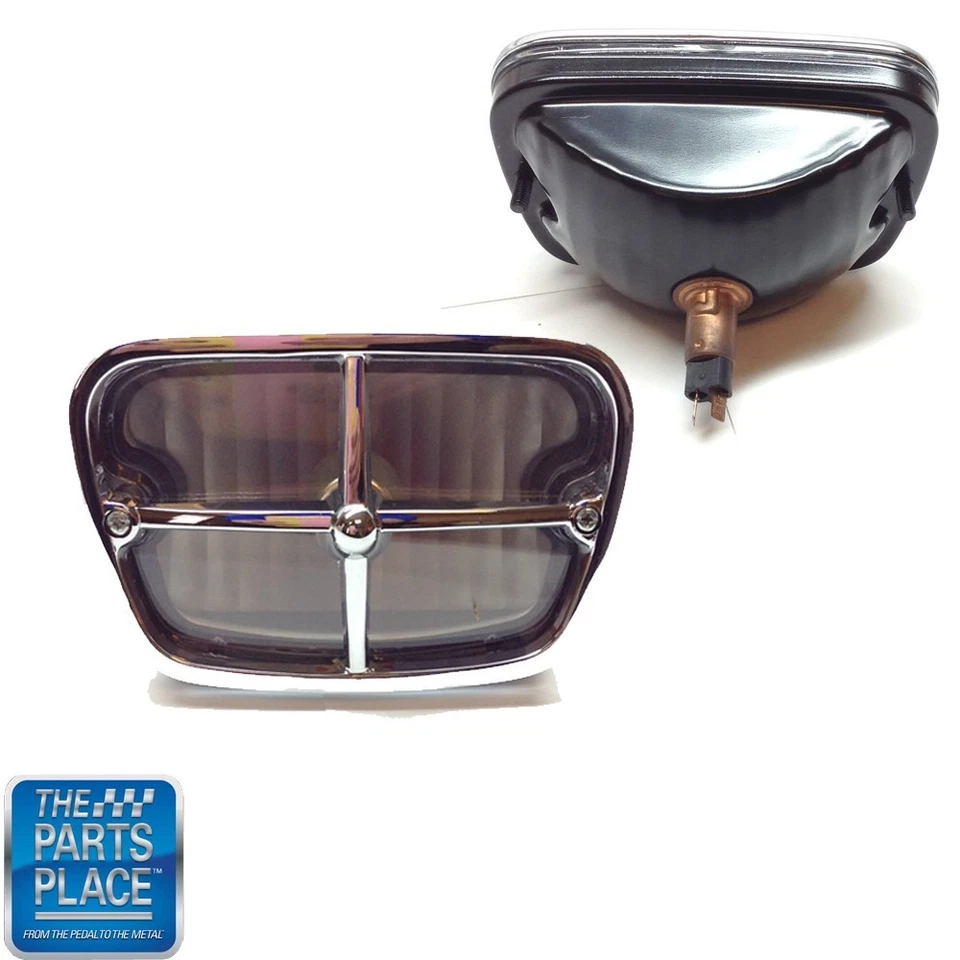 1969-73 Firebird / Trans Am Park Lamp Assembly With Lens, Headlamp & Bezel Each - Image 1 of 1