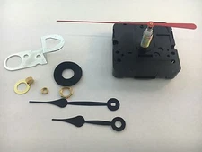 Takane Quartz Battery Clock Movement with Hands 7/8" Shaft fits 1/2" Dial USA