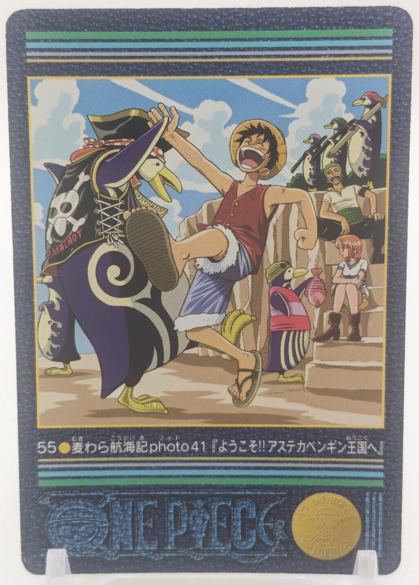 Luffy Nami Zoro One Piece #55 Visual Adventure Carddass
