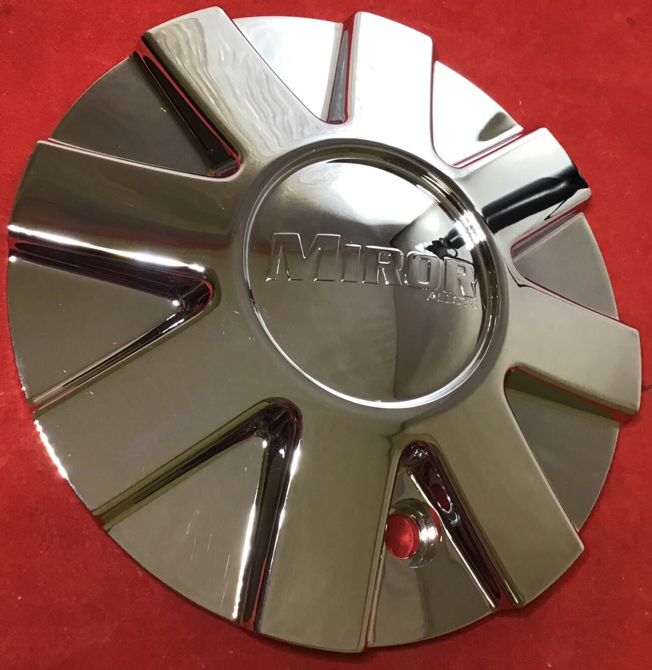 ONE NEW MIROR ALLOYS CHROME CUSTOM WHEEL RIM CENTER CAP578L155  CAP 8550