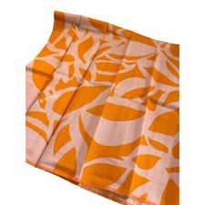 Sanctuary Scarf Orange Light Pink 26" x 23.5" NEW Summer Hair Scarf