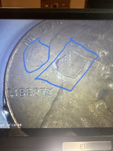 1956 Wheat Penny Die Chips Error Coins, See Pictures For Details | eBay