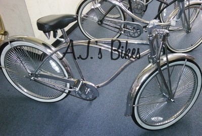 chrome beach cruiser