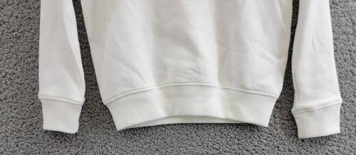 Polo Ralph Lauren Ruffled Fleece Sweatshirt Little Girls' 6X White Crewneck L/S - Picture 4 of 16