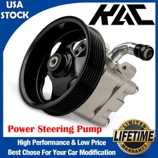 Power Steering Pump +Pulley For Nissan Murano 2009 2010 2011 2012 2013 2014 3.5L