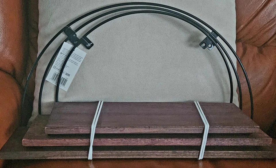 Juego de 3 estanterías de madera Habitat Mid Century Foto 4 de 4