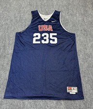 2012 Nike Team USA Basketball #235 Practice Game Used Worn Player Issued Jersey