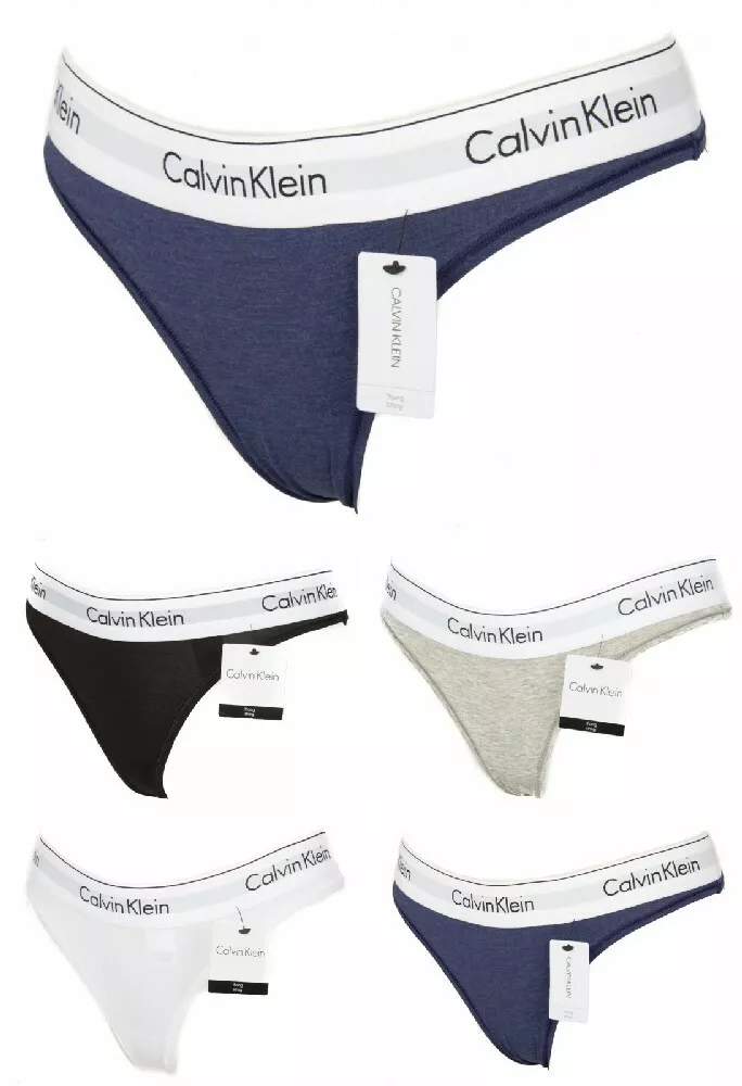 Women's thong slip brief woman underwear CK CALVIN KLEIN article F3786E  THONG