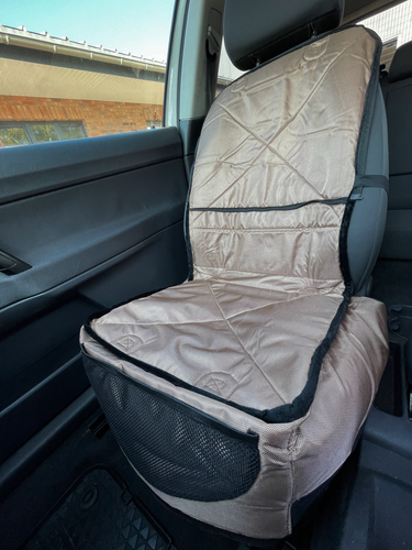 Für Hundedecke auto vordersitz Autositzbezug Sitzschoner Auto Vordersitze BEIGE - Bild 4 von 4
