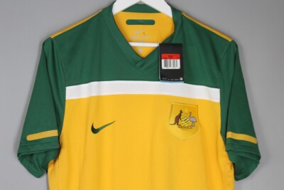 NWT AUSTRALIA NATIONAL TEAM 2010 2011 HOME FOOTBALL SHIRT JERSEY