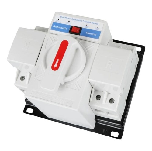 COMMUTATORE AUTOMATICO A DOPPIA ALIMENTAZIONE ELETTRICA 220V/400V 63A ATS 2/3/4P - Foto 3 di 5